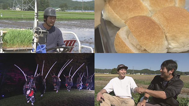 おらほの田んぼは 二刀流 ～宮城発！コメ兄弟のご飯とパン～